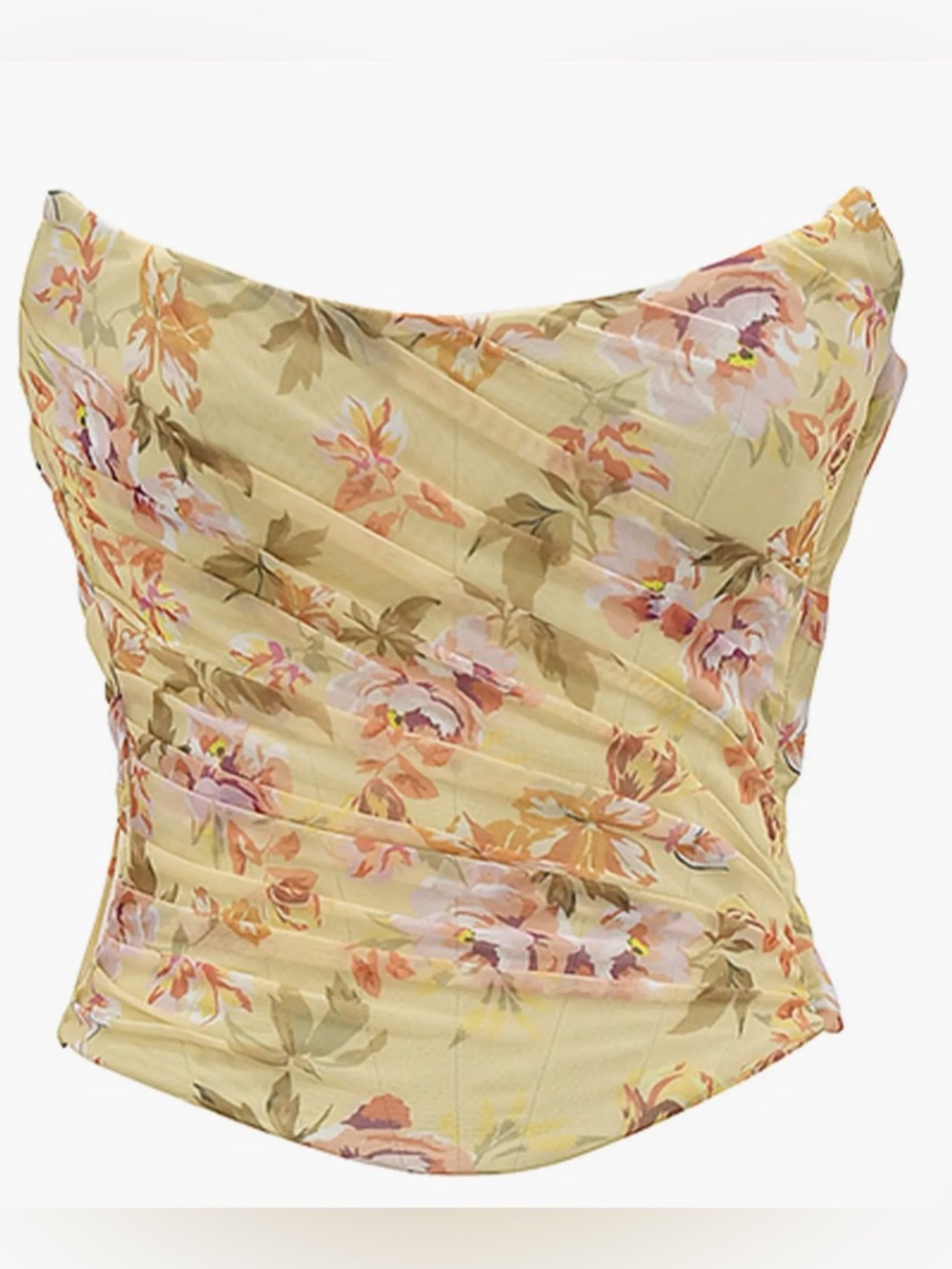 Hallie Corset Mesh Halter Top
HOUSE OF CB